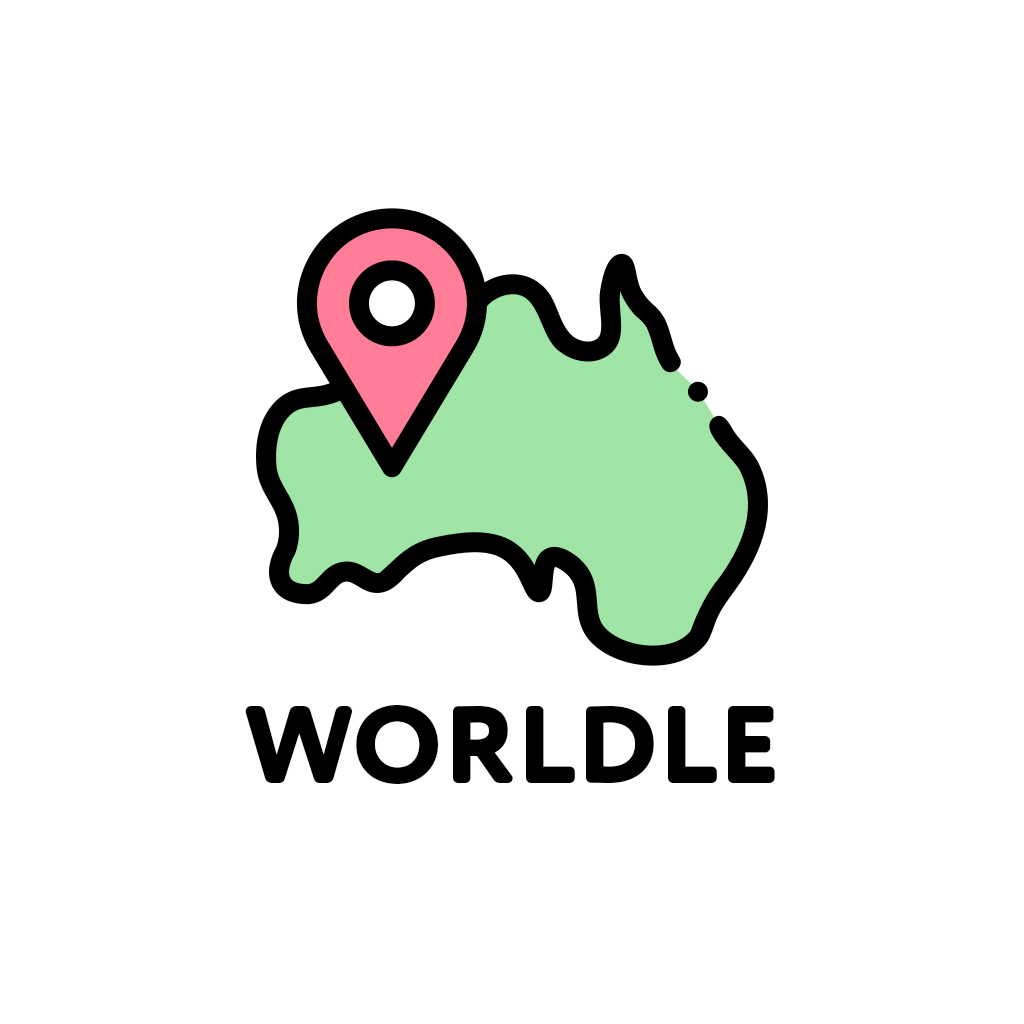 Worldle Game - Map Wordle
